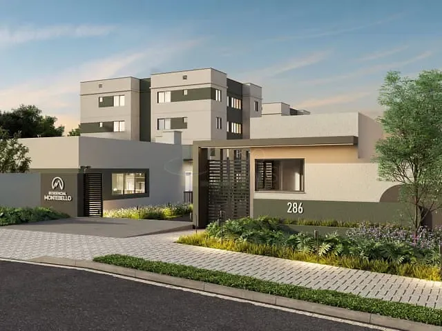 Apartamento 2 quartos e 1 banheiro, à venda, no bairro Jardim Paraíso em Apucarana
