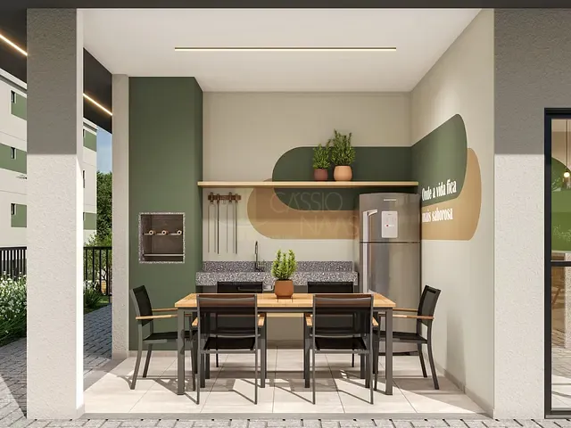 Apartamento 2 quartos e 1 banheiro, à venda, no bairro Jardim Paraíso em Apucarana