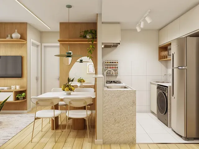 Apartamento 2 quartos e 1 banheiro, à venda, no bairro Jardim Paraíso em Apucarana