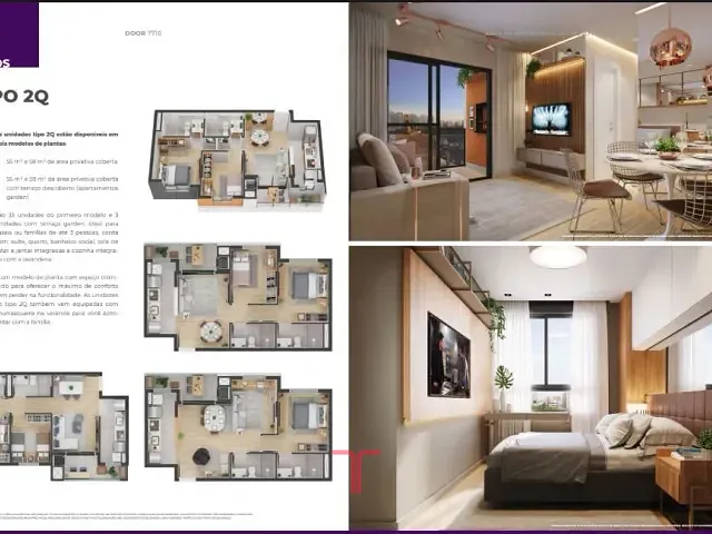 Apartamento à venda, no bairro Portão em Curitiba
