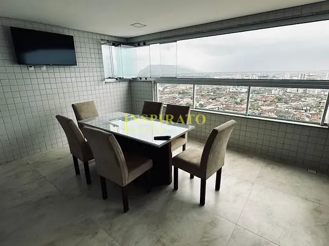 Apartamento 2 quartos e 3 banheiros, à venda ou para alugar, no bairro Caiçara em Praia Grande