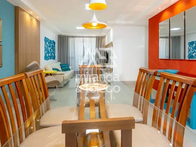 Apartamento com 107m² 3 quartos e 2 banheiros, à venda, no bairro Prainha de Muquiçaba em Guarapari