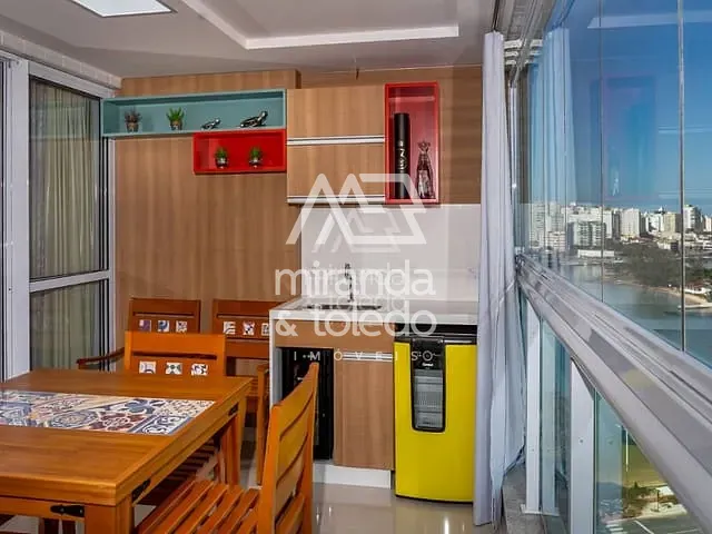 Apartamento com 107m² 3 quartos e 2 banheiros, à venda, no bairro Prainha de Muquiçaba em Guarapari
