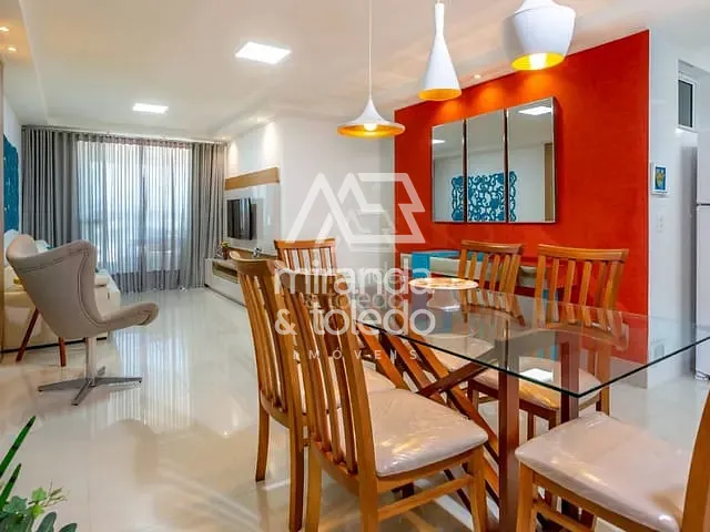 Apartamento com 107m² 3 quartos e 2 banheiros, à venda, no bairro Prainha de Muquiçaba em Guarapari