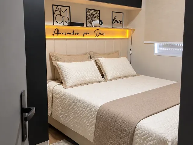Apartamento 2 quartos e 1 banheiro, à venda, no bairro Vila Bela Flor em Mogi das Cruzes