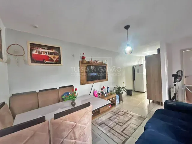Apartamento com 41m² 2 quartos e 1 banheiro, à venda, no bairro Tanguá em Almirante Tamandaré