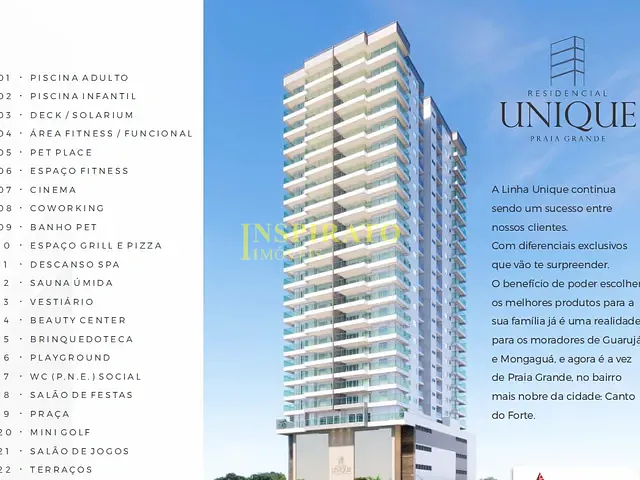 Apartamento 3 quartos e 4 banheiros, à venda, no bairro Caiçara em Praia Grande