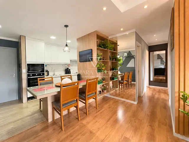 Apartamento 3 quartos e 2 banheiros, à venda, no bairro Mogi Moderno em Mogi das Cruzes