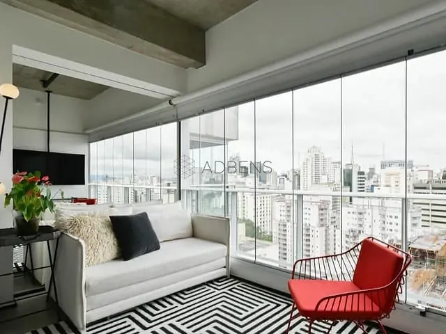Apartamento 1 quarto e 1 banheiro, para alugar, no bairro Consolação em São Paulo