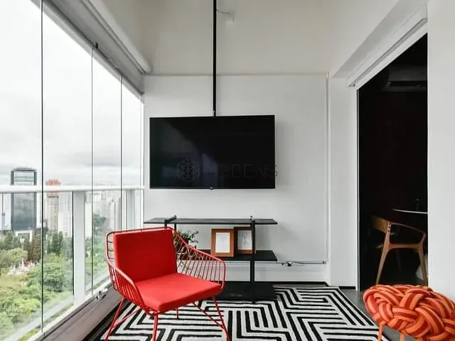 Apartamento 1 quarto e 1 banheiro, para alugar, no bairro Consolação em São Paulo