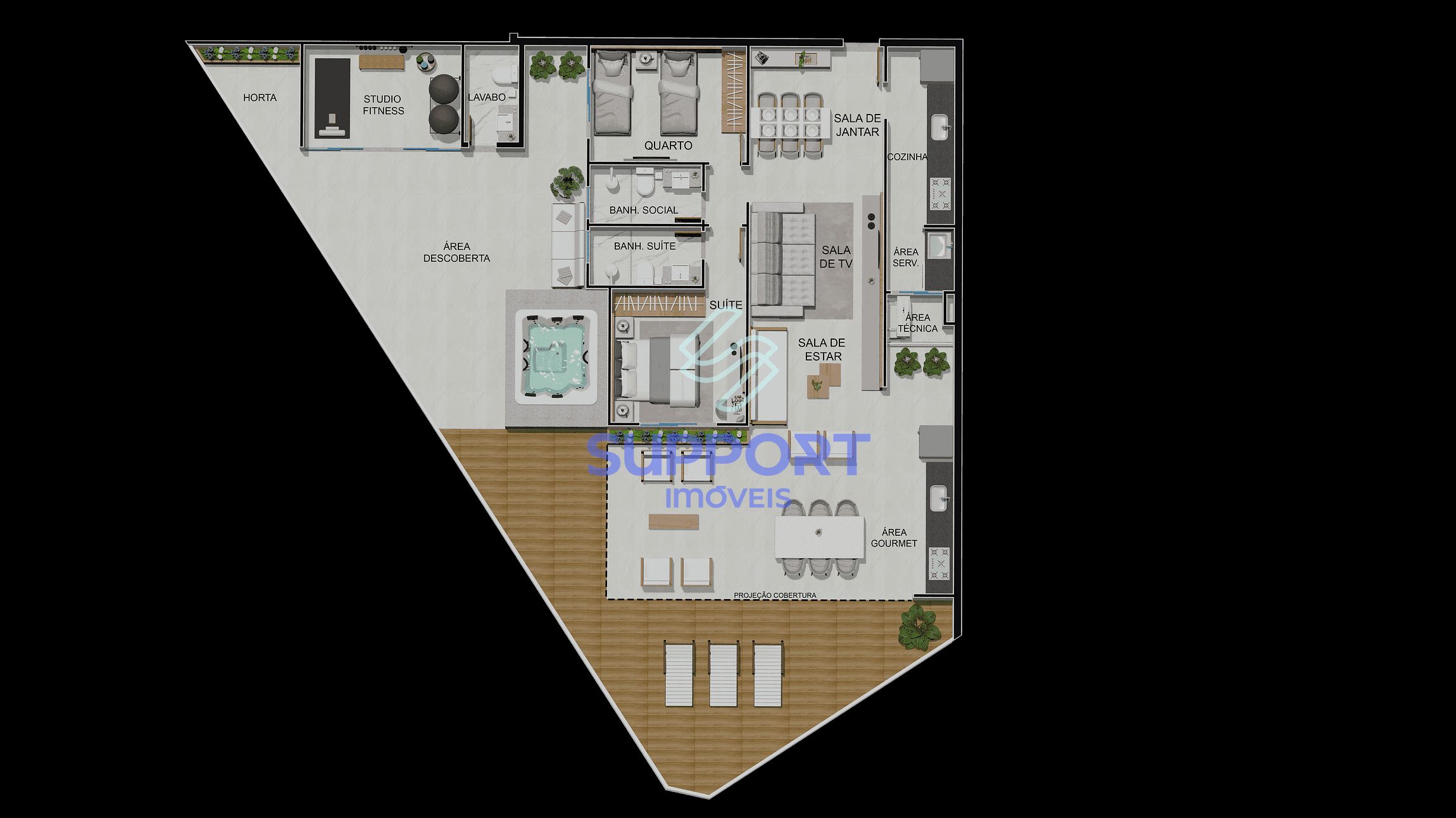 Apartamento, 3 quartos, 96 m² - Foto 26