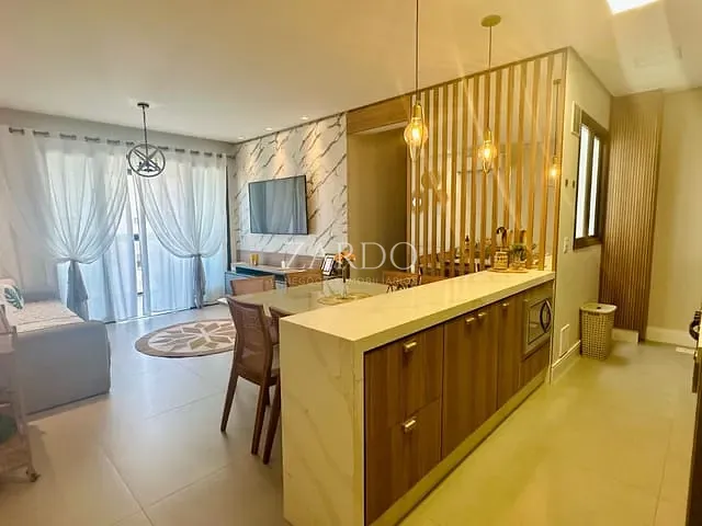 Apartamento 3 quartos e 2 banheiros, à venda, no bairro Palmas em Governador Celso Ramos