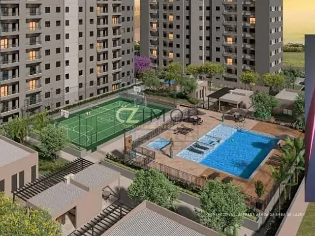 Apartamento com 55m² 2 quartos e 2 banheiros, à venda, no bairro Bonfim Paulista em Ribeirão Preto