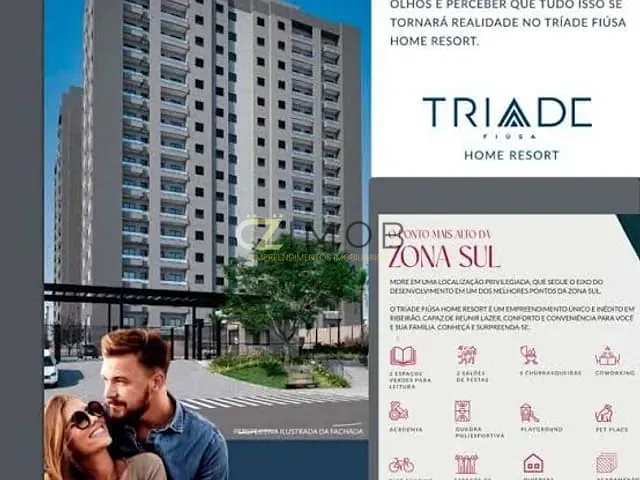 Apartamento com 55m² 2 quartos e 2 banheiros, à venda, no bairro Bonfim Paulista em Ribeirão Preto