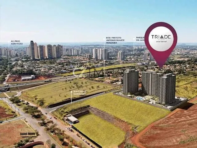 Apartamento com 55m² 2 quartos e 2 banheiros, à venda, no bairro Bonfim Paulista em Ribeirão Preto
