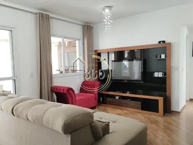 Apartamento com 91m² 2 quartos e 3 banheiros, à venda, no bairro Vila Regente Feijó em São Paulo