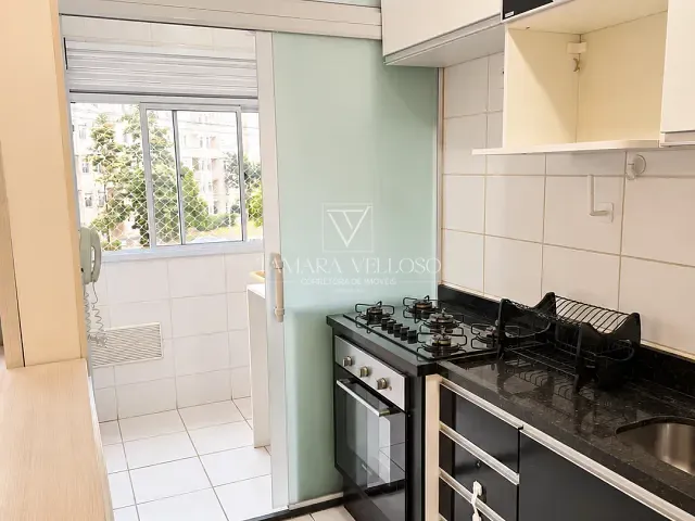Apartamento 2 quartos e 1 banheiro, à venda, no bairro Vila Mogilar em Mogi das Cruzes