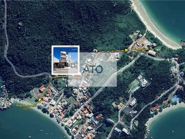 Apartamento 1 quarto e 2 banheiros, à venda, no bairro Armaçao da Piedade em Governador Celso Ramos