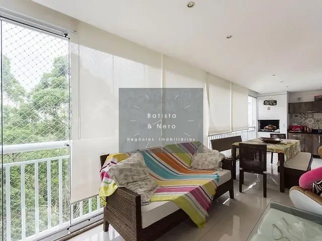 Apartamento com 138m² 3 quartos e 4 banheiros, à venda, no bairro Vila Andrade em São Paulo