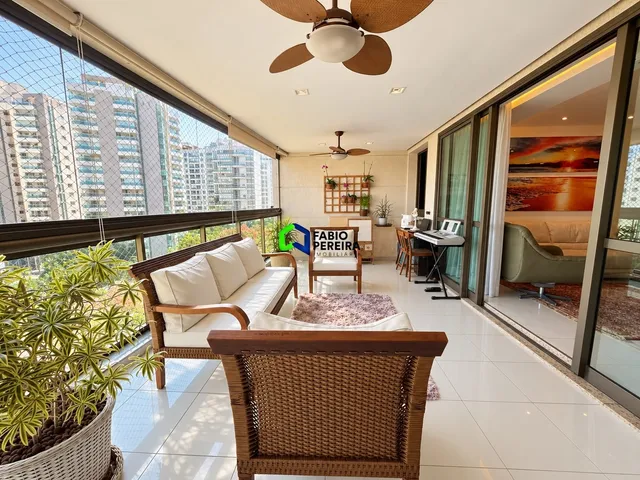 Apartamento com 178m² 4 quartos e 3 banheiros, à venda, no bairro Barra da Tijuca em Rio de Janeiro