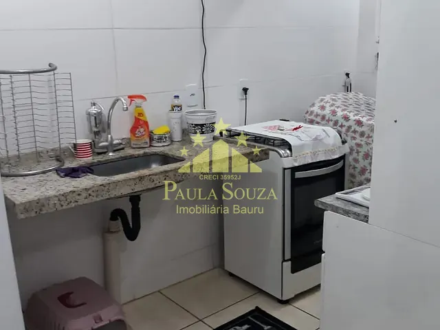 Apartamento 2 quartos e 1 banheiro, à venda, no bairro Jardim Terra Branca em Bauru