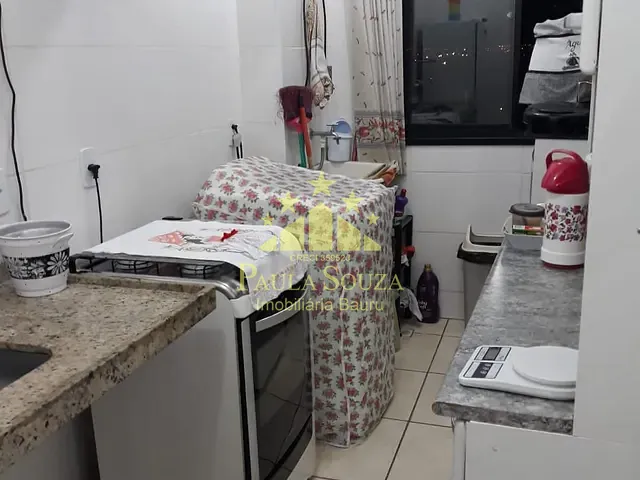 Apartamento 2 quartos e 1 banheiro, à venda, no bairro Jardim Terra Branca em Bauru
