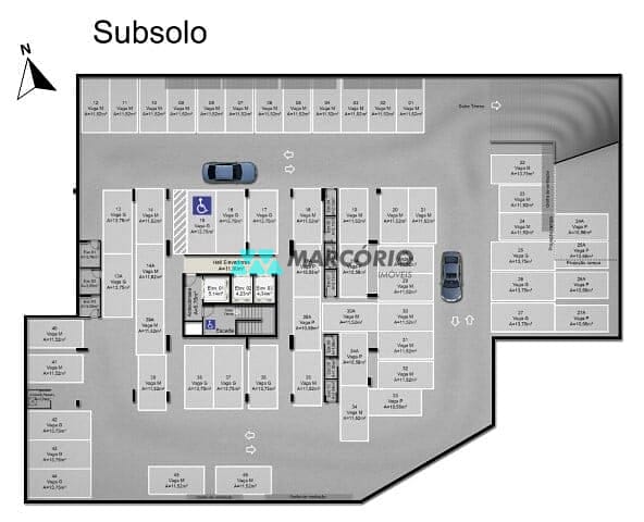 Apartamento à venda com 2 quartos, 60m² - Foto 24