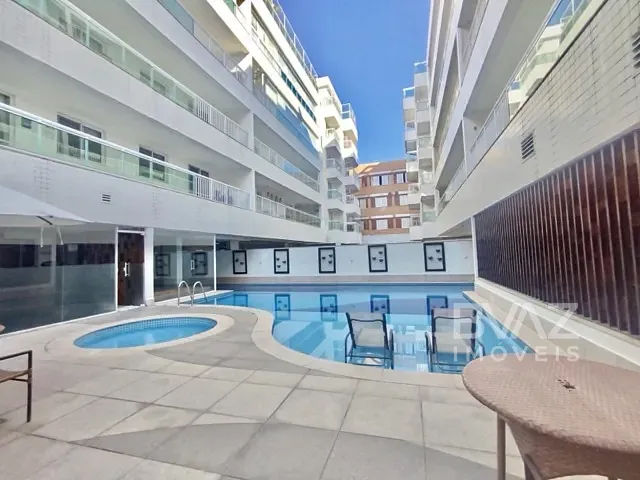 Apartamento 3 quartos e 1 banheiro, à venda, no bairro Passagem em Cabo Frio