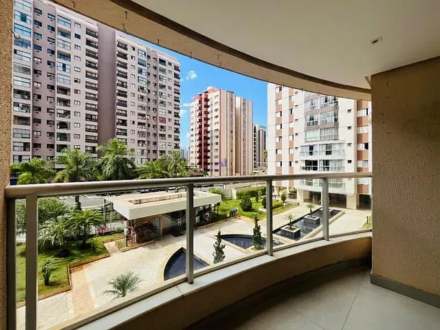 Apartamento com 156m² 3 quartos e 3 banheiros, para alugar, no bairro Sul em Águas Claras