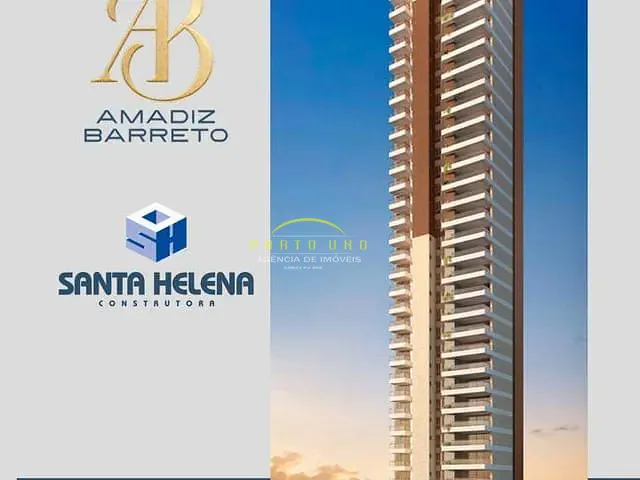 Apartamento com 210m² 4 quartos e 6 banheiros, à venda, no bairro Graça em Salvador