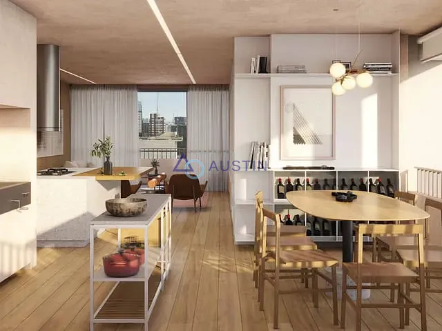 Apartamento com 92m² 2 quartos e 3 banheiros, à venda, no bairro Pinheiros em São Paulo
