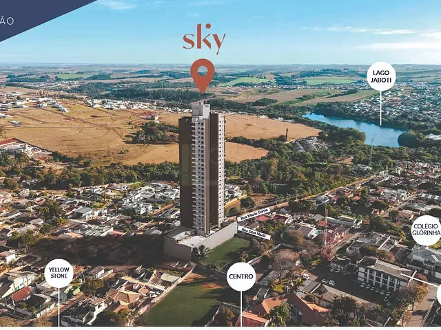 Apartamento com 2500m² 3 quartos e 4 banheiros, à venda, no bairro Vila Formosa em Apucarana