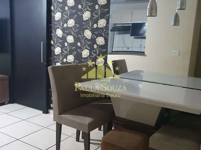 Apartamento 2 quartos e 1 banheiro, à venda, no bairro Jardim Estrela D'Alva em Bauru