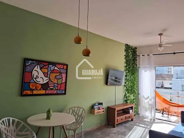 Apartamento 2 quartos e 1 banheiro, à venda, no bairro Enseada em Guarujá