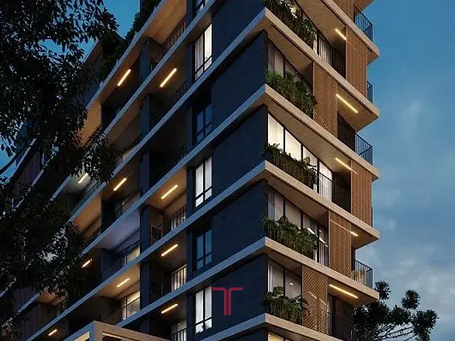 Apartamento com 63m² 2 quartos e 2 banheiros, à venda, no bairro Água Verde em Curitiba