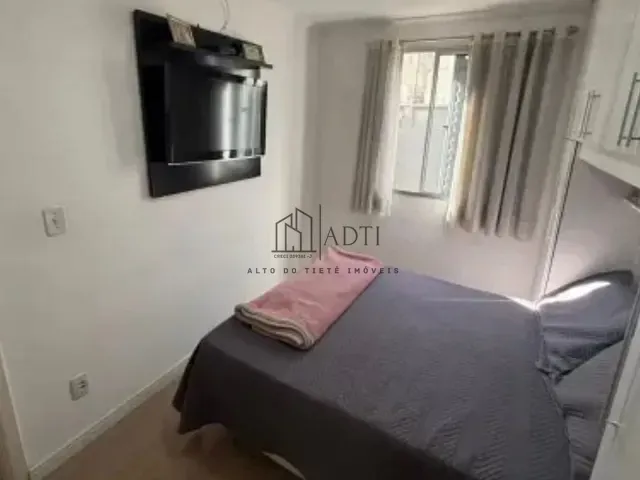 Apartamento 2 quartos e 1 banheiro, à venda, no bairro Conjunto Residencial do Bosque em Mogi das Cruzes