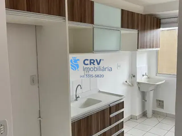 Apartamento com 49m² 2 quartos e 1 banheiro, para alugar, no bairro Jardim Jockey Club em Londrina