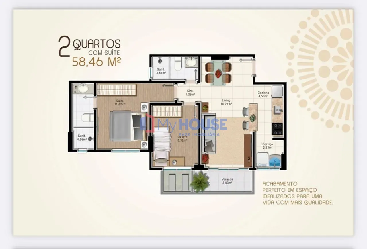 Apartamento, 2 quartos, 58 m² - Foto 13