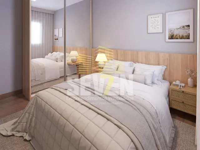 Apartamento 2 quartos e 1 banheiro, à venda, no bairro Jardim Colonial em Bauru