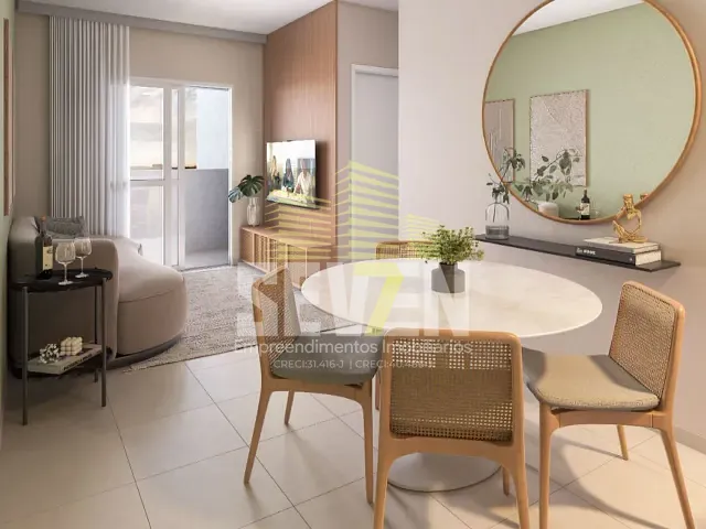 Apartamento 2 quartos e 1 banheiro, à venda, no bairro Jardim Colonial em Bauru