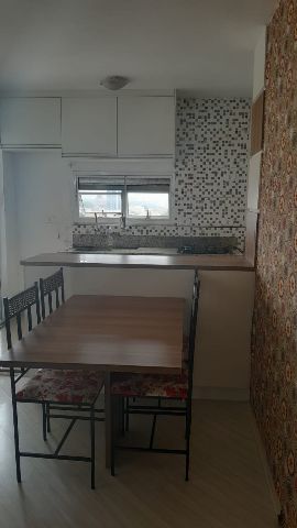 Apartamento com 60m² 2 quartos e 1 banheiro, para alugar, no bairro Vila Assunção em Santo André
