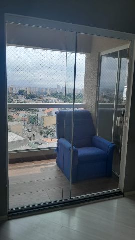 Apartamento com 60m² 2 quartos e 1 banheiro, para alugar, no bairro Vila Assunção em Santo André