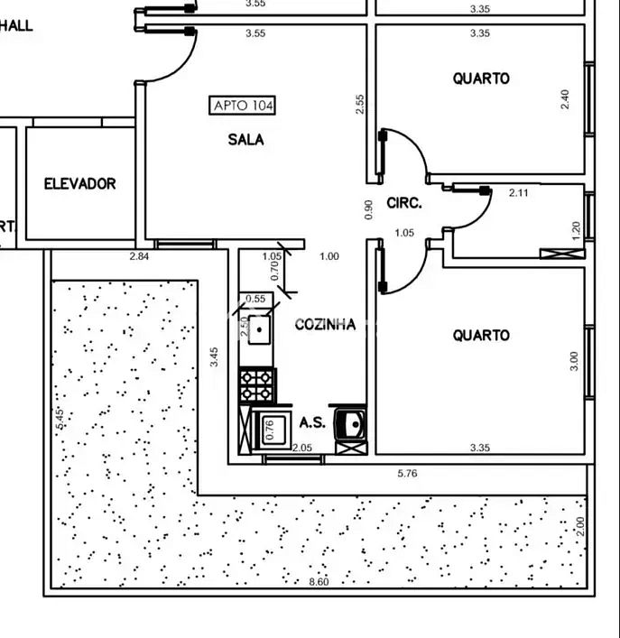 Apartamento à venda com 2 quartos, 76m² - Foto 19