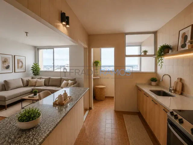 Apartamento 2 quartos e 1 banheiro, à venda, no bairro Setor Central em Goiânia
