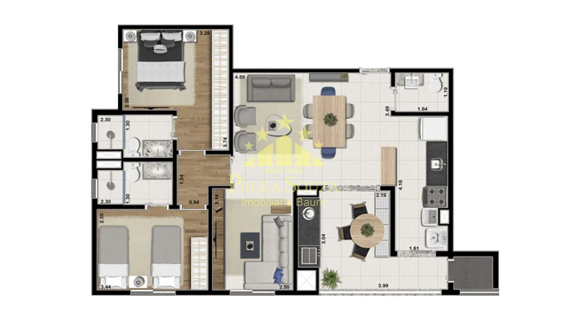 Apartamento, 2 quartos, 84 m² - Foto 21
