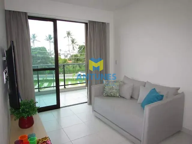 Apartamento com 58m² 2 quartos e 2 banheiros, para alugar, no bairro Muro Alto em Ipojuca