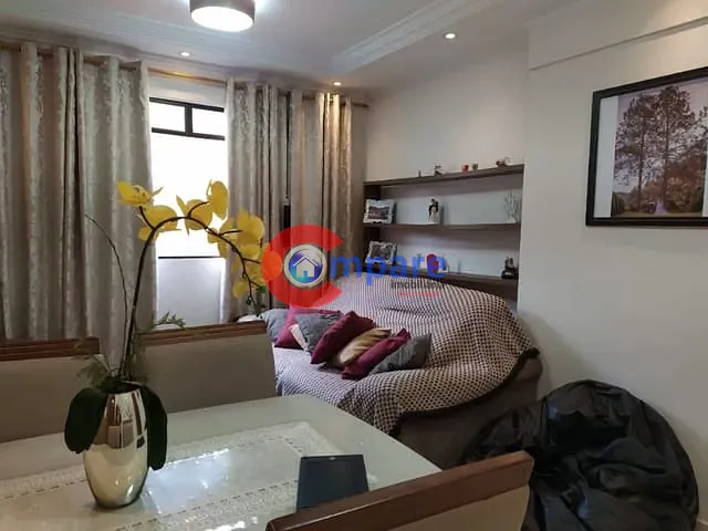 Apartamento com 68m² 2 quartos e 1 banheiro, à venda, no bairro Vila Galvão em Guarulhos