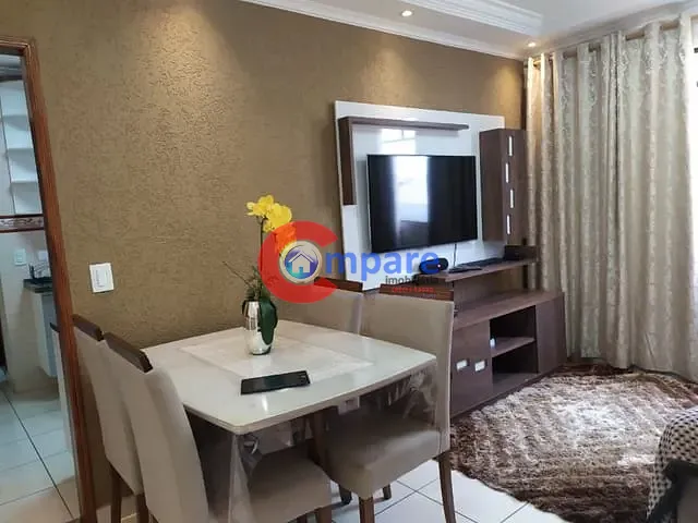 Apartamento com 68m² 2 quartos e 1 banheiro, à venda, no bairro Vila Galvão em Guarulhos