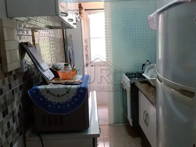 Apartamento 2 quartos e 1 banheiro, à venda, no bairro Jardim Estrela em Mauá