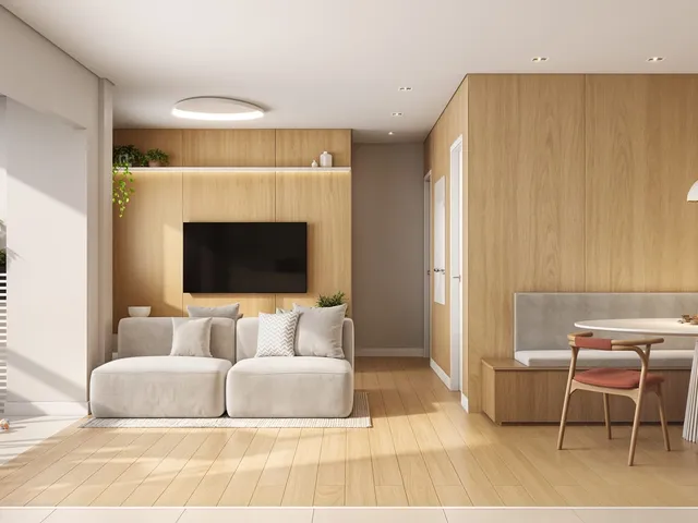 Apartamento com 10m² 2 quartos e 2 banheiros, à venda, no bairro Aurora em Londrina